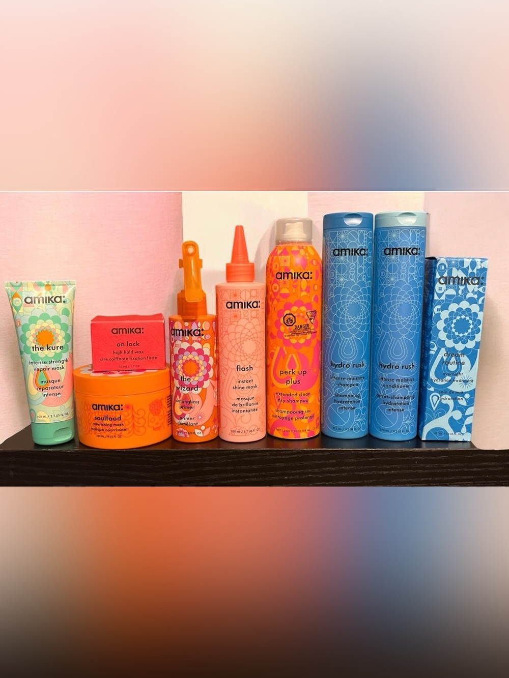 amika 9 Piece Haircare Bundle NEW